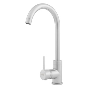 Baterie Bucatarie Fleko FZXC-410, pipa inalta, monocomanda, pentru chiuveta bucatarie