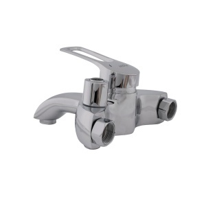 Baterie Cada Flow Wave Z-09, zinc, cu para de dus, crom - Img 3