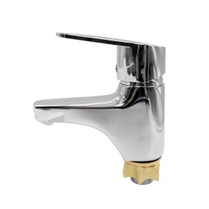 Baterie Lavoar Flow 231-203ZC, zinc crom, pipa fixa, monocomanda - Img 3