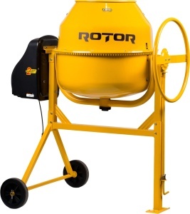 Betoniera ROTOR RB185, 185L, 1000W, 29.5 RPM, tambur otel, motor acoperit - Img 8