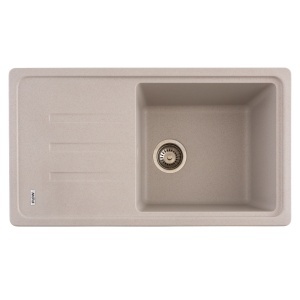 Chiuveta Bucatarie Granit Flow FCB-7843SLA, 78x43cm, seria Slim-Line, avena