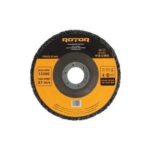 Disc Abraziv Indepartare Vopsea ROTOR, 125x22.2mm, P80, Type Coral, lemn si metal
