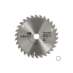 Disc Circular Lemn ROTOR, 180x22.23mm, 30 dinti, pentru fierastraie circulare