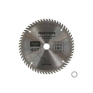 Disc Circular Lemn ROTOR, 185x20mm, 60 dinti, cu adaptor