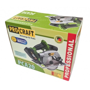 Fierastrau Circular Acumulator ProCraft PCA20, 20V, 4Ah, Brushless, panza 185mm - Img 5