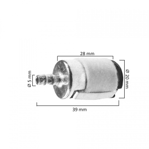 Filtru Benzina Motocoasa Elefant 2015, piesa de schimb pentru motocoase - Img 4