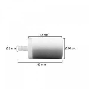 Filtru Benzina Motocoasa Elefant 2026C, piesa de schimb pentru motocoase - Img 5