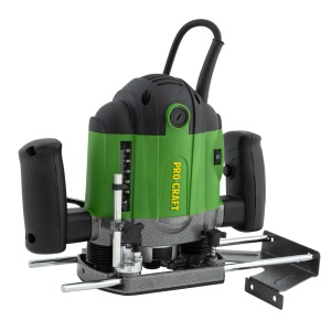 Freza Lemn ProCraft POB1700, 1200W, 26000 RPM, 50mm, set 12 freze incluse