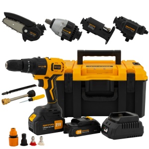 Multifunctional 5in1 Acumulator ROTOR RTS1, 21V, 3Ah, 24000 RPM, Brushless