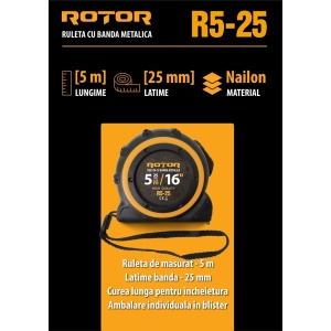 Pachet Nivela Laser 4D ROTOR R4DT-DM-M, 16 linii 4x360 grade + Ruleta ROTOR R5-25 de 5 m CADOU - Img 15