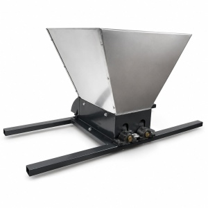 Pachet Teasc Presa Struguri si Fructe ROTOR FP-40, 40 L, lemn masiv de stejar + Zdrobitor Struguri Manual ROTOR HGP-50S, cuva 28L inox - Img 4