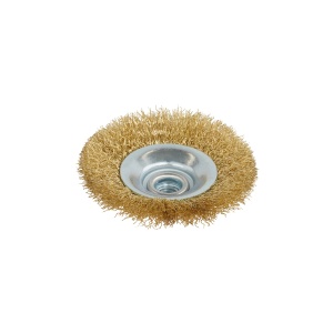 Perie Sarma Conica ROTOR, 115mm, M14, otel, pentru polizor unghiular - Img 2