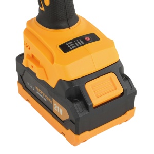 Polizor unghiular pe acumulator Rotor, 21V, 3 Ah, 8500rpm, diametru disc 125mm, frana electronica, include acumulator si incarcator - Img 5