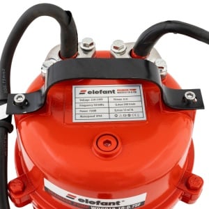 Pompa de drenaj cu tocator Elefant WQCD10-10-0.75F, 750W, 200 l/min, H max 10m - Img 4