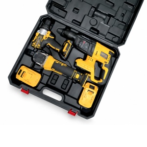 Set 3 Scule Acumulator ROTOR JFTS003-DC, 21V, polizor rotopercutor autofiletanta