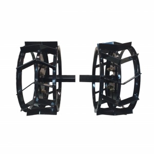 Set Roti Metalice Motocultor Elefant 300x135, manicot, ax 23mm, piesa de schimb - Img 3
