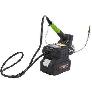 Statie de lipit pe acumulator PROCRAFT CS60, 20 V, 60 W, temperatura reglabila 100 - 500 grade C, fara acumulator si incarcator - Img 5
