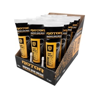 Vaselina grafitata pentru reductor motocoasa si foarfeca de gard viu ROTOR, 100 g, bax 15 bucati - Img 2