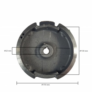 Volanta Motor Elefant, compatibil Honda GX140 GX160 GX200, pornire la sfoara - Img 4