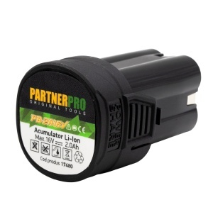 Acumulator PartnerPro PB-2A16V, 16V, 2Ah, Li-ion