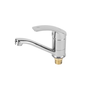 Baterie Lavoar BOHM HOME BSB-01-15/03ZC, monocomanda, pipa rotativa 360 grade, cartus ceramic, crom - Img 2