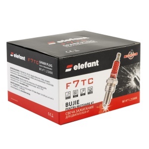 Bujie F7TC Elefant, motoare 4T, M14x1.25mm, pentru motoare 170P - Img 4