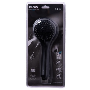 Cap Dus Multifunctional 3in1 Flow FPD-2B, negru ABS