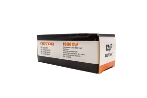 Condensator CBB60 ROTOR, 12µF, 450V, 35x62mm, pentru pompe si motoare - Img 2