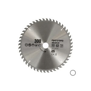 Disc Circular Lemn ROTOR, 300x32mm, 48 dinti, taiere fina lemn