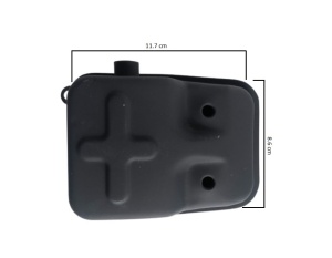 Esapament Motocoasa Elefant, compatibil TL43 TL52, piesa de schimb - Img 3