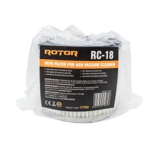 Filtru HEPA Lavabil Aspirator Cenusa ROTOR RC-18, piesa de schimb - Img 2