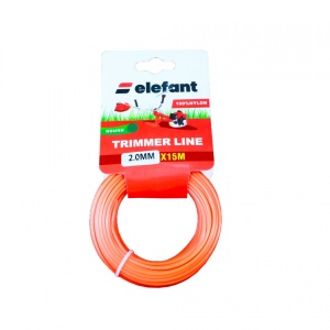 Fir Tambur Rotund Motocoasa Elefant, 2mm, 15m, pentru cap mosor - Img 2