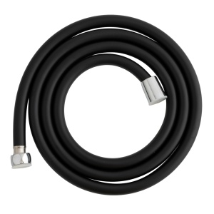 Furtun Dus Silicon Fleko, 175cm, negru, accesoriu instalatii sanitare