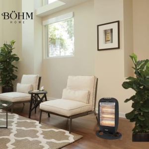 Incalzitor Halogen Bohm BHH05, 1200W, 3 trepte, pentru 20-25 m2 - Img 4