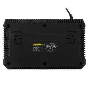 Incarcator Dublu PartnerPro PPC-2-4A, 2x20V, 4A+4A, pentru 2 acumulatori simultan - Img 5