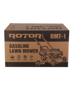 Masina de Tuns Iarba Benzina ROTOR RMT-1, 4T, 2.5CP, cos 40L, pentru gazon - Img 5