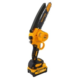 Mini Drujba cu Acumulator ROTOR RMC218, 21V, 2x4Ah, pentru taiere lemn gradina - Img 11