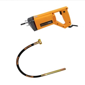 Pachet Betoniera ROTOR RB165, 165L, 900W + Vibrator Beton RCV850 CADOU - Img 5