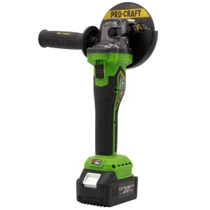 Polizor Unghiular pe Acumulator ProCraft PGA22, 20V, 4Ah, Brushless - Img 9