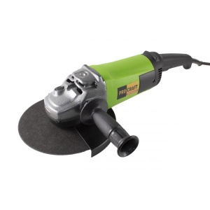 Polizor Unghiular ProCraft PW2400, 2400W, 7200 RPM, disc 230mm, carbuni rezerva
