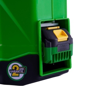 Pompa de Stropit pe acumulator PartnerPro, 21V, 2 Ah, Li-Ion, capacitate 10l, suprafata de lucru 420 m², 0.3MPA, include incarcator si acumulator - Img 5