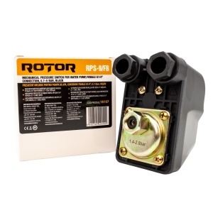Presostat Mecanic ROTOR RPS-9/FB, 0.7-5 bari, G1/4, pentru pompa apa