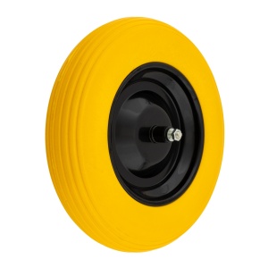 Roata Poliuretanica Roaba Elefant 350-8, anti-pana, ax 20x93mm, janta metalica