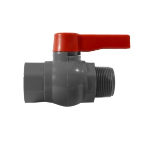 Robinet Apa PVC Plamix PVM, 1.5 inch int-ext, pachet 5 buc, instalatii sanitare - Img 3