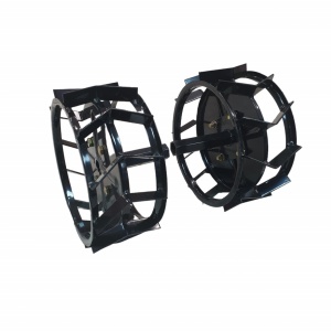 Set Roti Metalice Motocultor Elefant 300x135, manicot, ax 23mm, piesa de schimb - Img 4
