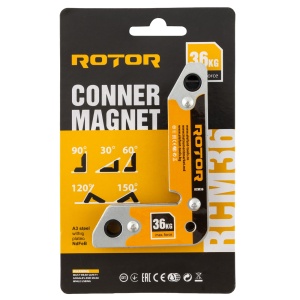 Suport Magnetic Sudura pe Colt ROTOR RCM36, 36kg, pentru sudura colt 90 grade - Img 2