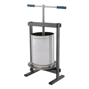 Teasc Presa Struguri Vilen, inox, 20L, cuva dubla, pentru vin artizanal - Img 2