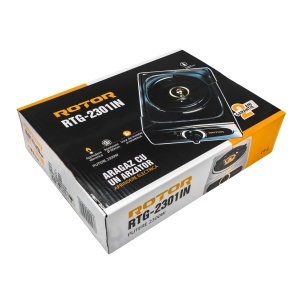 Aragaz cu 1 arzator si aprindere piezoelectrica pe gaz ROTOR RTG-2301IN, 2300 W, GPL - Img 5