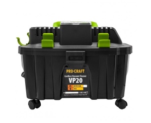 Aspirator Industrial Acumulator ProCraft VP20, 200W, 4kg, pentru atelier