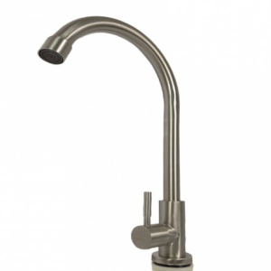 Baterie Bucatarie Apa Rece Mixxus MONO-01.SUS, inox, monocomanda - Img 2